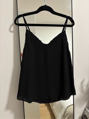 EUC Aritzia Babaton Everly Floral Trim Camisole Tank
